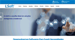 Desktop Screenshot of lsoft.com.br